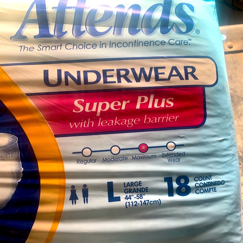Attends Adult underwear